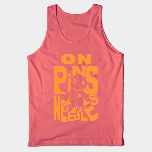 On pins and needles Tank Top by moonmorph